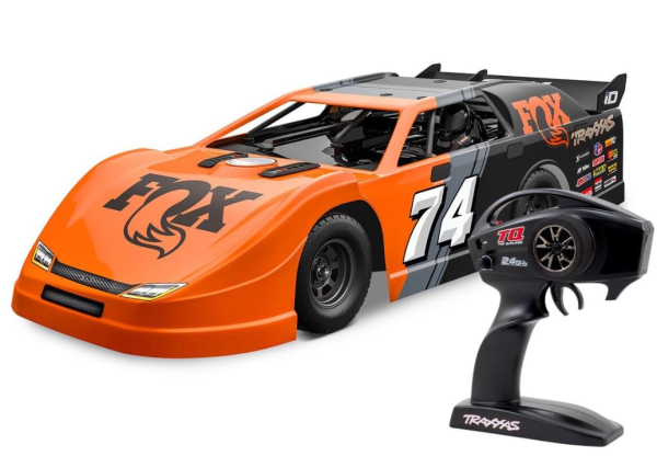 TRX104364-74-FOX Slash Modified BL-2S pink 1/10 Dirt Oval Racer RTR Brushless